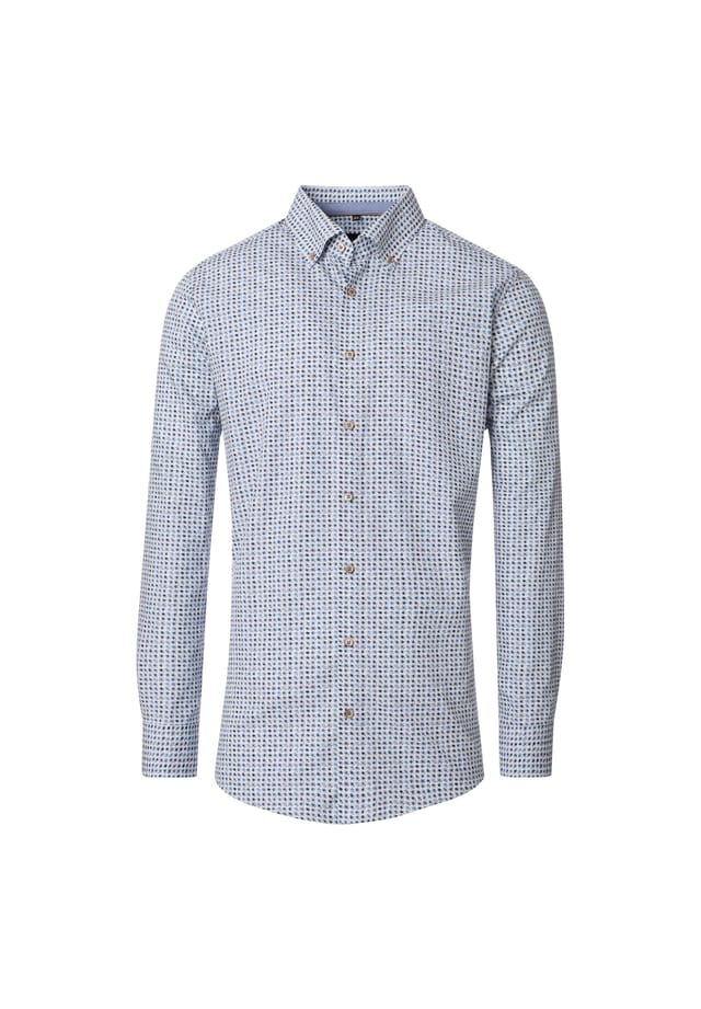 Рубашка с деловым принтом современный крой Venti, синий
Рубашка с деловым принтом современный крой Venti, синий