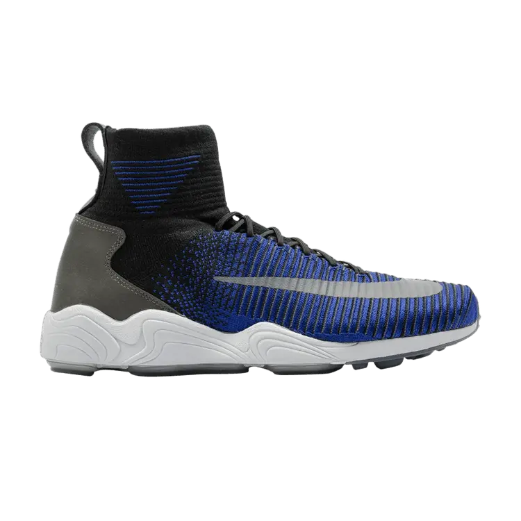 Кроссовки Zoom Mercurial 11 Flyknit 'Black Deep Royal Blue', черный 
Кроссовки Zoom Mercurial 11 Flyknit 'Black Deep Royal Blue', черный