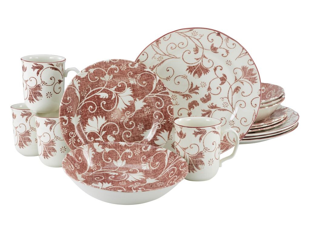 CreaTable, 22257, Дамасский розовый, комбинированный сервиз, 16 предметов, керамика
CreaTable, 22257, Дамасский розовый, комбинированный сервиз, 16 предметов, керамика