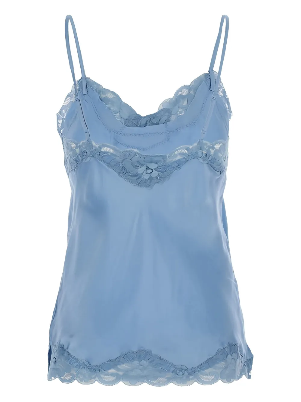 Шелковый топ с кружевной отделкой Gold Hawk, синий
Шелковый топ с кружевной отделкой Gold Hawk, синий