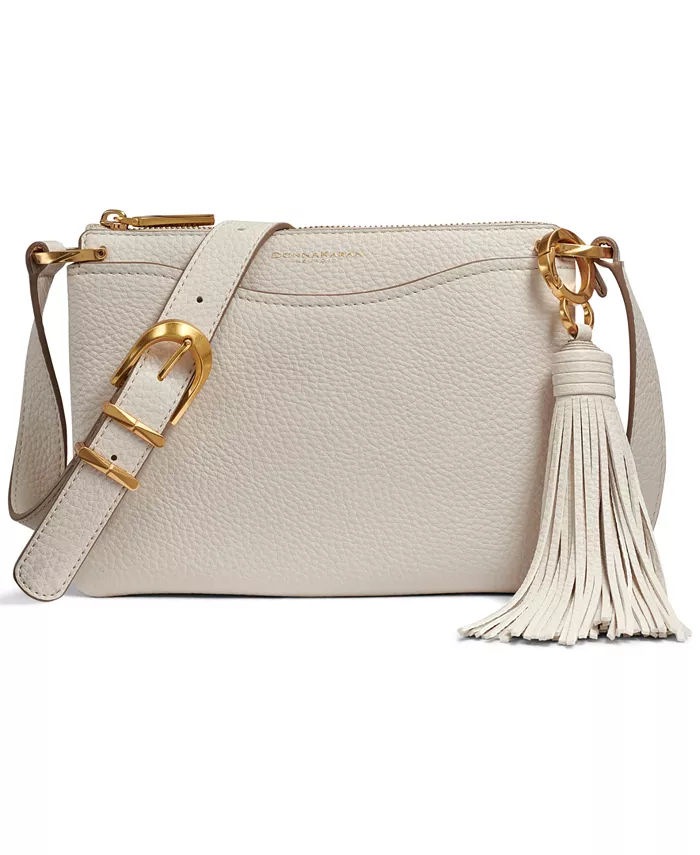 Гленвуд Кожаная сумка-кроссбоди на молнии с кисточками Donna Karan New York, белый
Гленвуд Кожаная сумка-кроссбоди на молнии с кисточками Donna Karan New York, белый