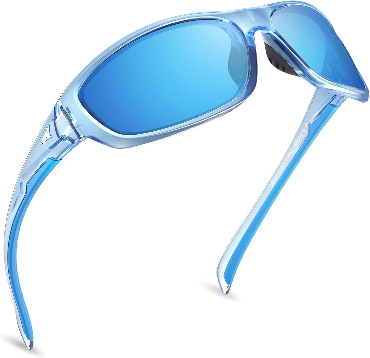 Поляризованные спортивные солнцезащитные очки KastKing Hiwassee для мужчин и женщин, солнцезащитные очки-обтекатели для рыбалки, велоспорта и бега, защита от УФ-излучения, Frame: Gloss Tal Light Blue / Lens: Ice Blue Mirror
Поляризованные спортивные солнцезащитные очки KastKing Hiwassee для мужчин и женщин, солнцезащитные очки-обтекатели для рыбалки, велоспорта и бега, защита от УФ-излучения, Frame: Gloss Tal Light Blue / Lens: Ice Blue Mirror
