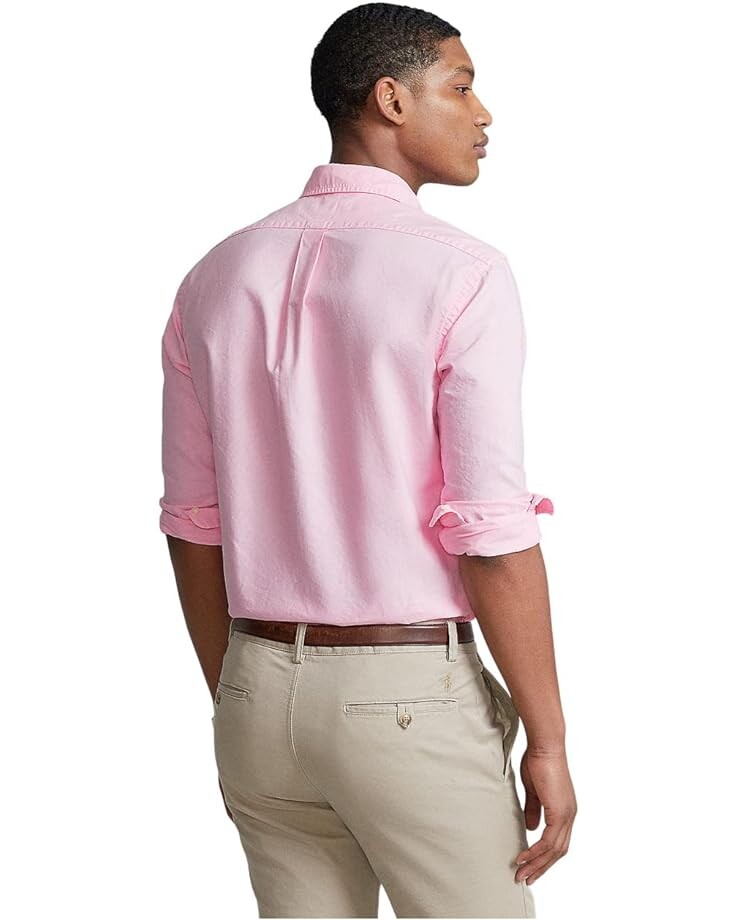 Рубашка Polo Ralph Lauren Classic Fit Garment Dyed Oxford Shirt, цвет Carmel Pink
Рубашка Polo Ralph Lauren Classic Fit Garment Dyed Oxford Shirt, цвет Carmel Pink