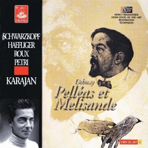 CD диск Debussy / Schwarzkopf / Karajan / Sciutti: Pelleas Et Melisande
CD диск Debussy / Schwarzkopf / Karajan / Sciutti: Pelleas Et Melisande