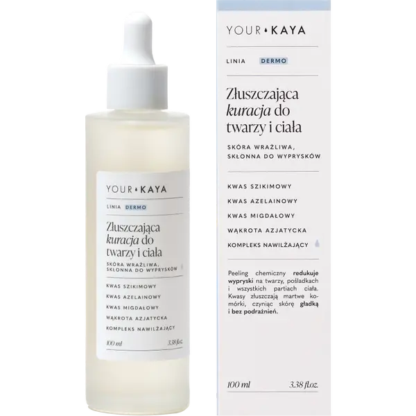 Отшелушивающее средство для лица и тела, 100 мл Your Kaya
Отшелушивающее средство для лица и тела, 100 мл Your Kaya