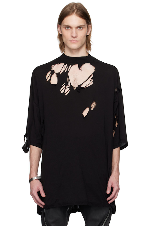 Футболка Hollywood Tommy Rick Owens Drkshdw, черный 
Футболка Hollywood Tommy Rick Owens Drkshdw, черный