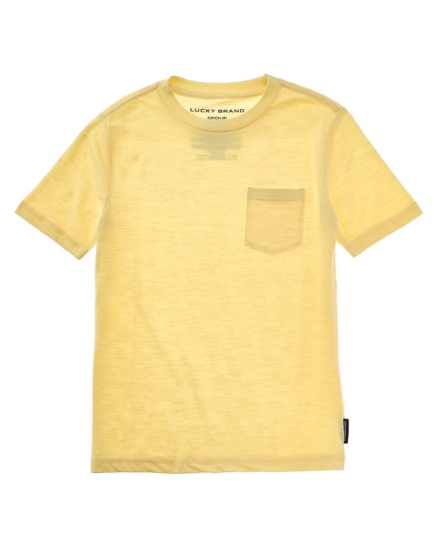 Футболка Lucky Brand Slub, желтый
Футболка Lucky Brand Slub, желтый