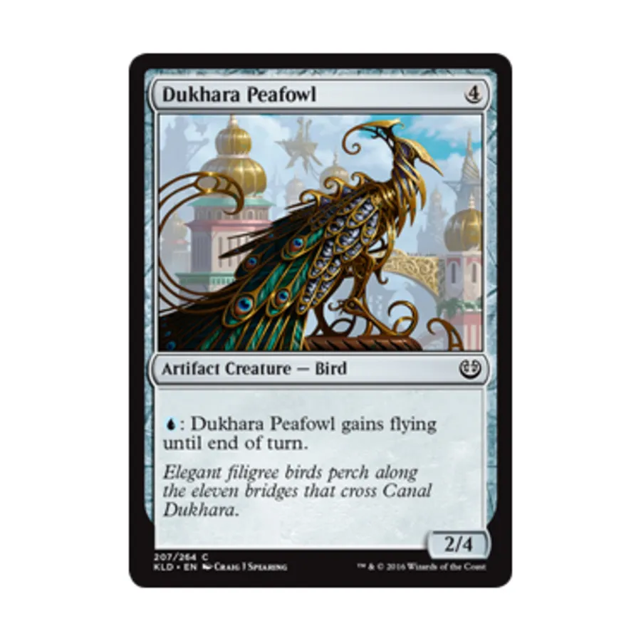 CCG Духхарский Павлин (С), MTG - Kaladesh
CCG Духхарский Павлин (С), MTG - Kaladesh