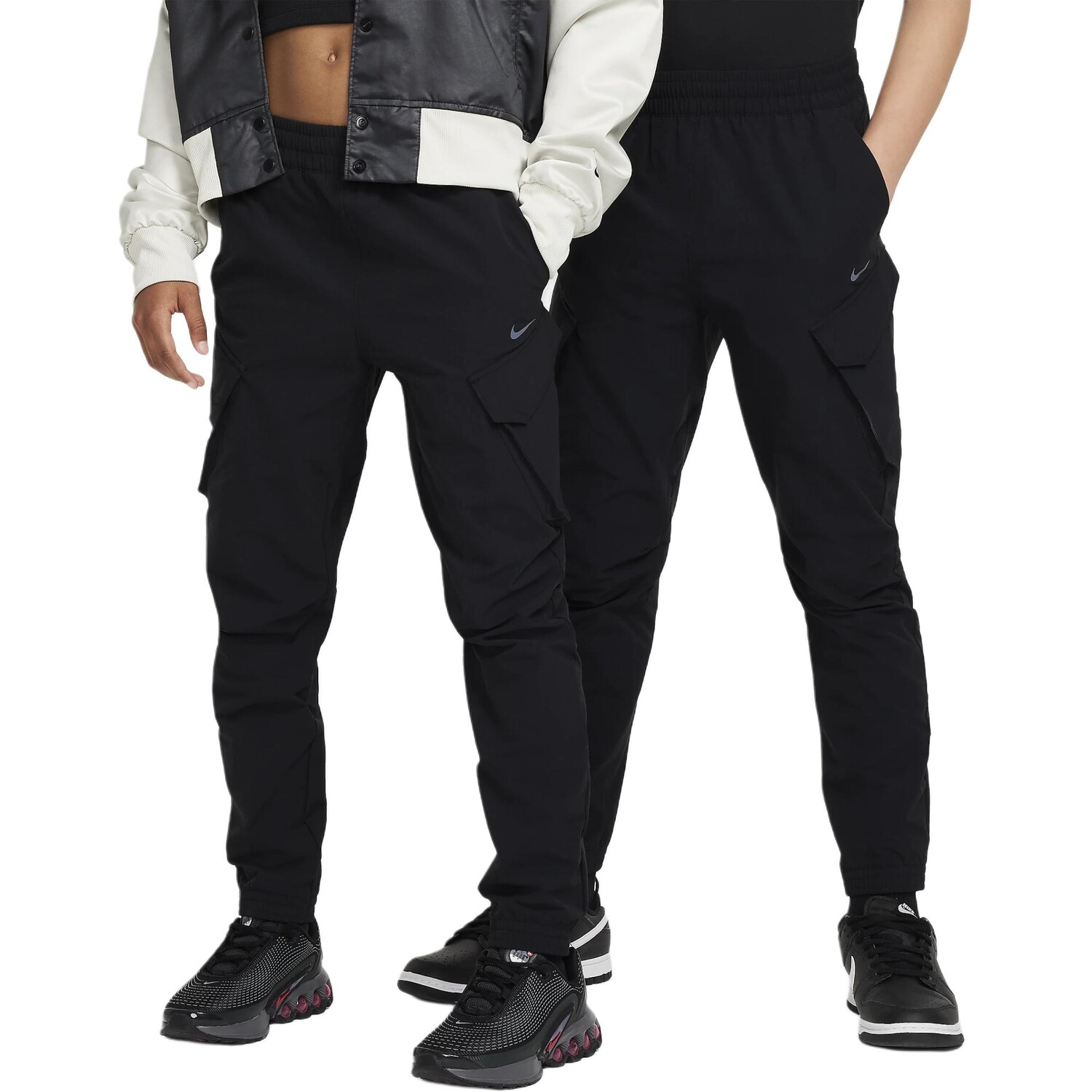 Брюки-карго унисекс черные Nike, черный
Брюки-карго унисекс черные Nike, черный