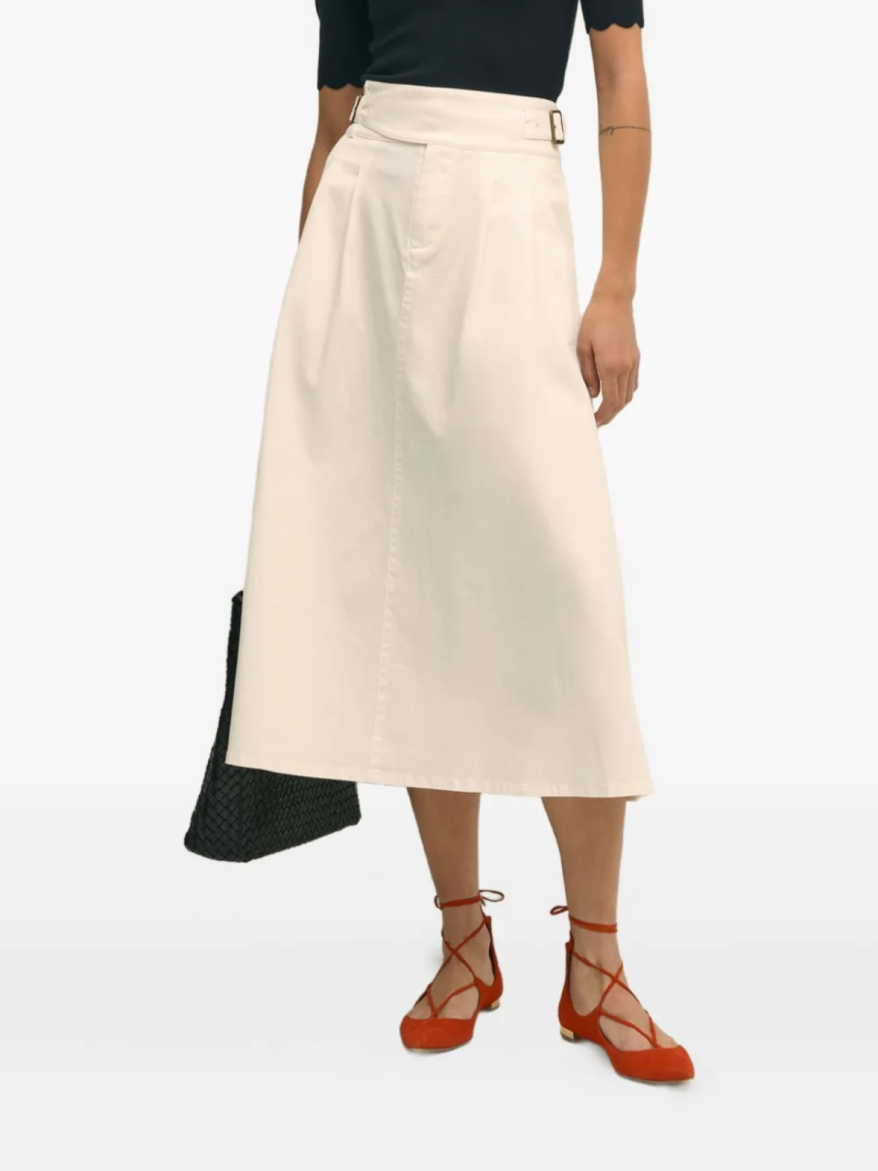 Brooks Brothers юбка с завышенной талией, белый
Brooks Brothers юбка с завышенной талией, белый