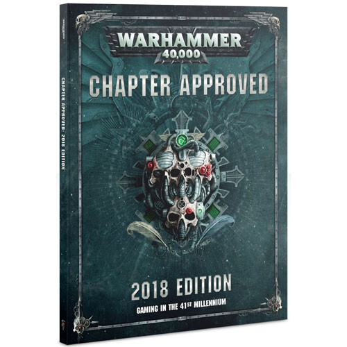 Миниатюра Games Workshop Warhammer 40K: Chapter Approved - 2018 Edition
Миниатюра Games Workshop Warhammer 40K: Chapter Approved - 2018 Edition
