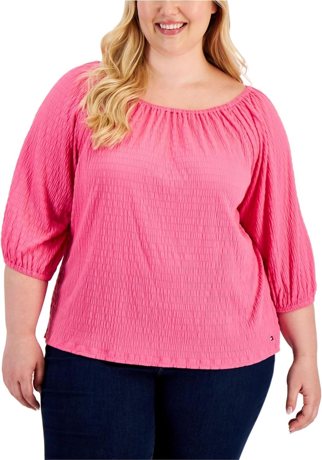 Женская блузка в крестьянском стиле от Tommy Hilfiger, Dahlia
Женская блузка в крестьянском стиле от Tommy Hilfiger, Dahlia