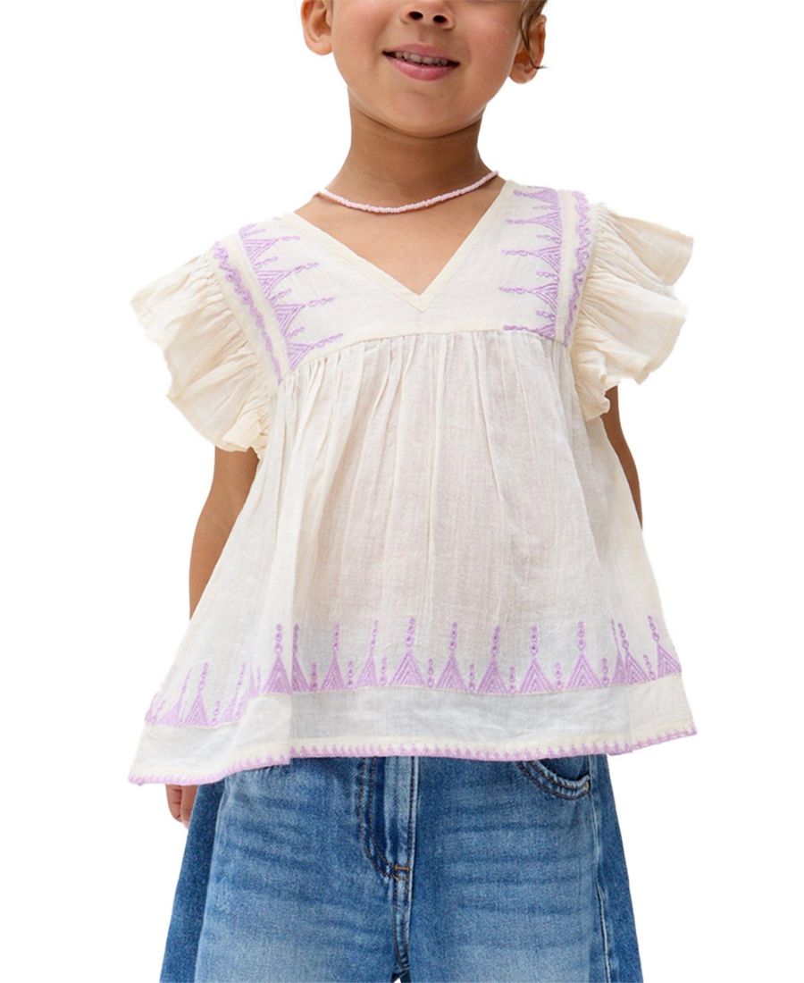 Блузка Mariana с вышитыми рукавами-крылышками Raffya Kids, Ecru
Блузка Mariana с вышитыми рукавами-крылышками Raffya Kids, Ecru