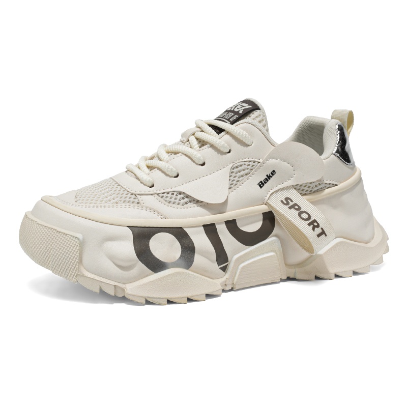 BAKE Антискользящие износостойкие массивные низкие кроссовки мужские бежевые, цвет Beige
BAKE Антискользящие износостойкие массивные низкие кроссовки мужские бежевые, цвет Beige