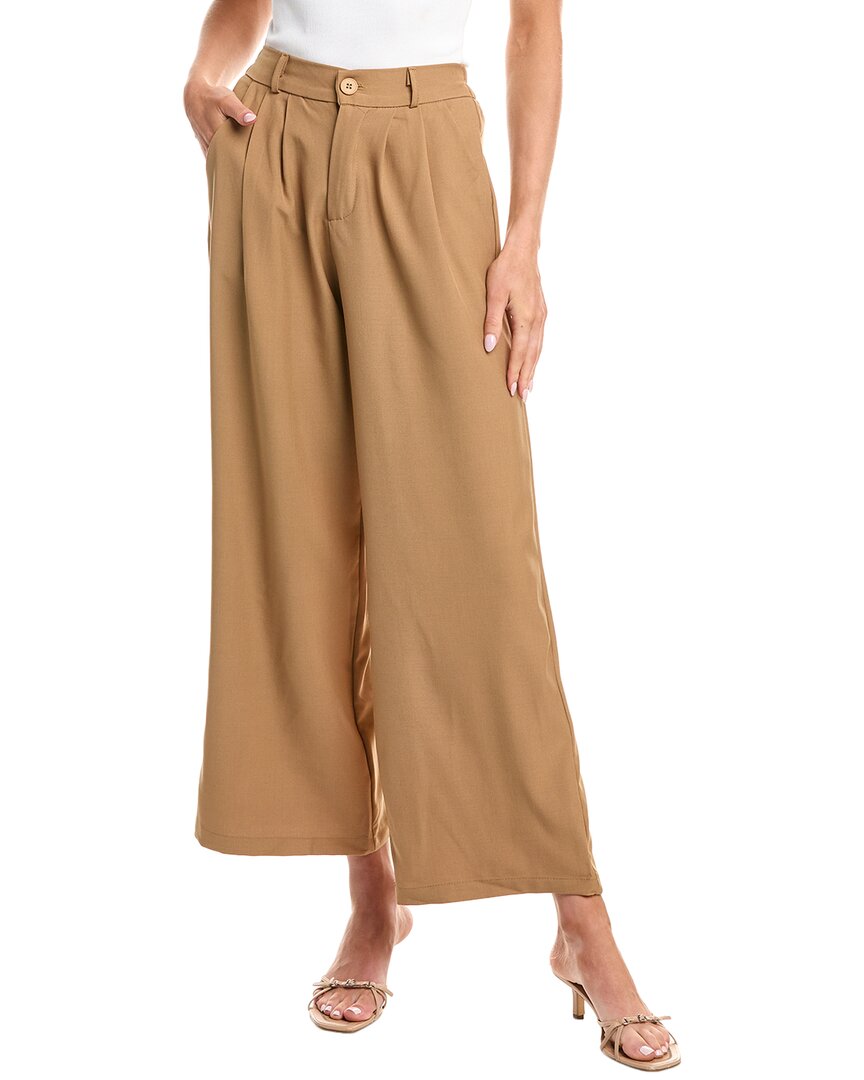 Ревери плиссированные брюки REVERIEE, коричневый
Ревери плиссированные брюки REVERIEE, коричневый