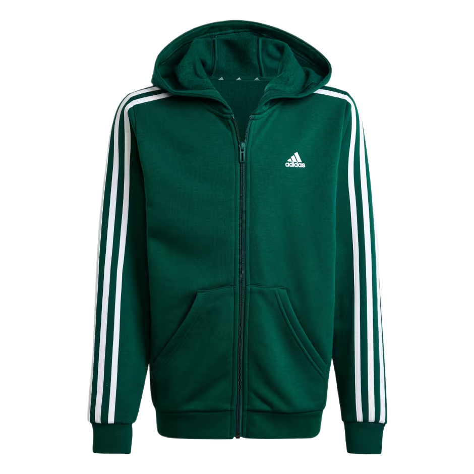 Свитшот ESSENTIALS 3 Stripes детский Adidas, зеленый/белый
Свитшот ESSENTIALS 3 Stripes детский Adidas, зеленый/белый