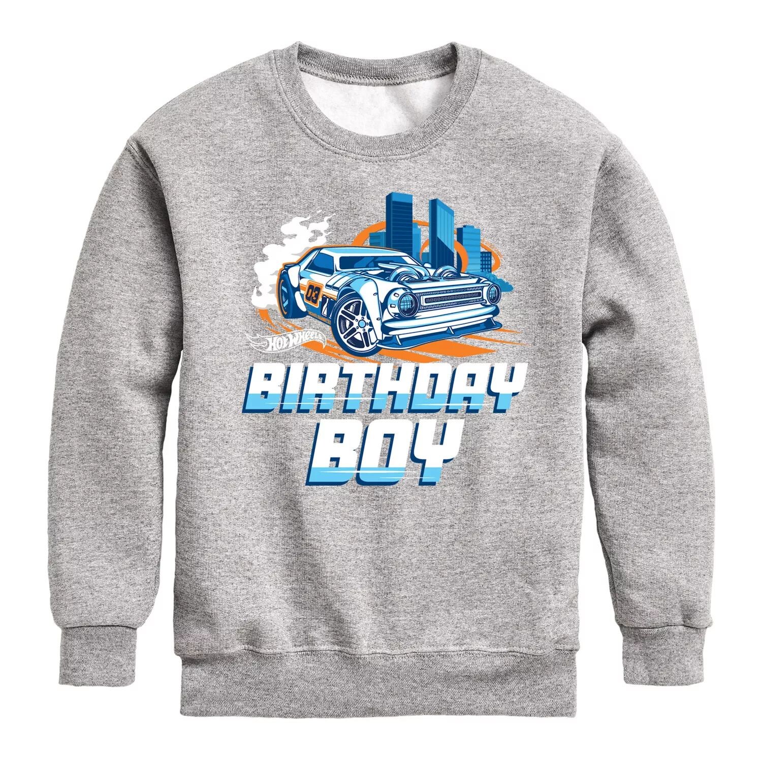 Флисовый свитшот Hot Wheels для мальчиков на день рождения для мальчиков 8–20 лет Licensed Character, серый
Флисовый свитшот Hot Wheels для мальчиков на день рождения для мальчиков 8–20 лет Licensed Character, серый