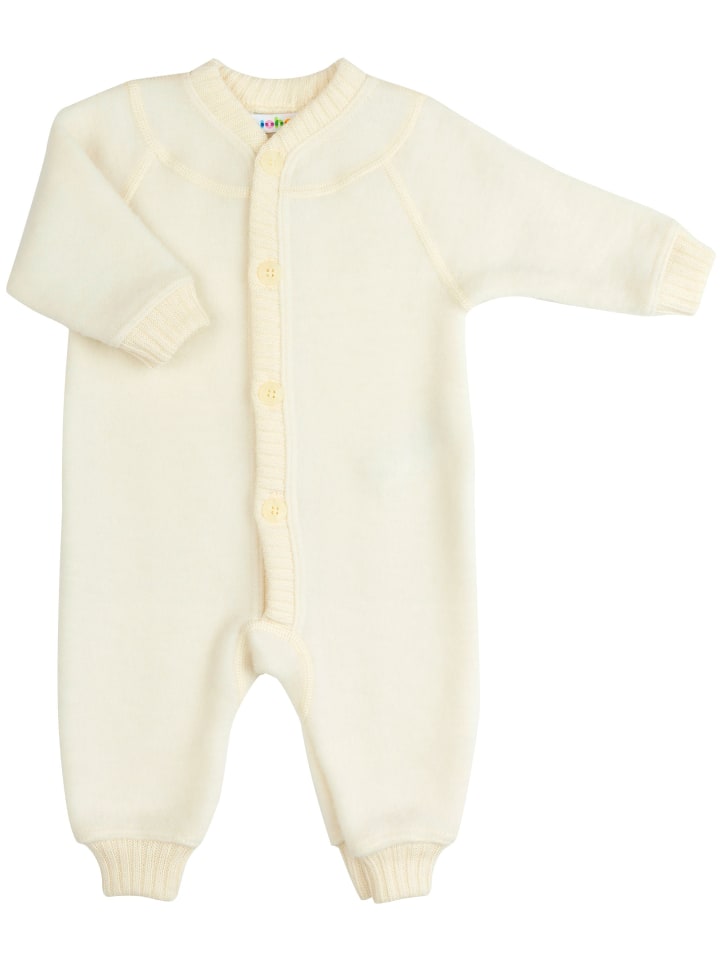 Комбинезон для коляски из шерстяного флиса натурального цвета Joha
Комбинезон для коляски из шерстяного флиса натурального цвета Joha