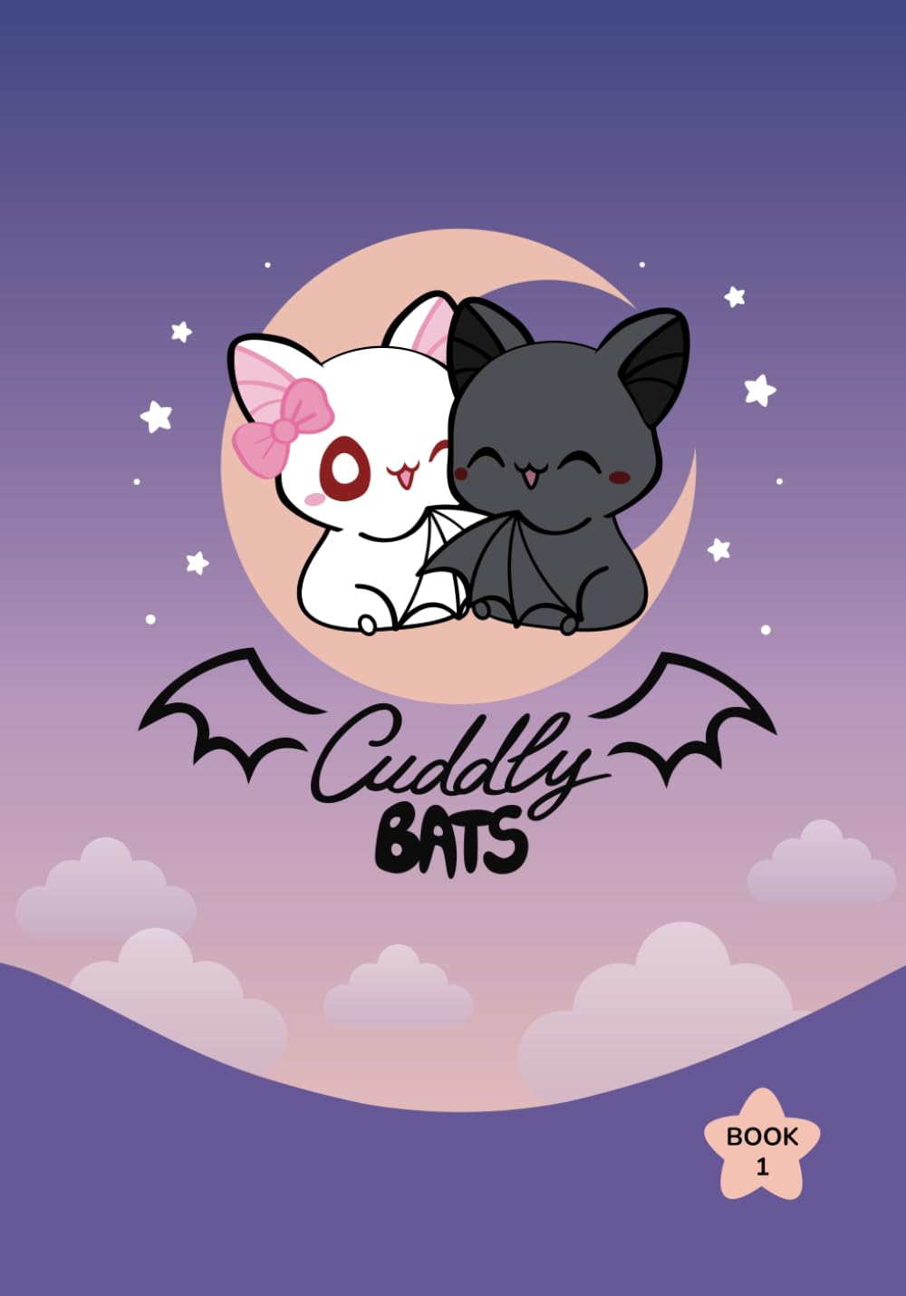 Cuddly Bats, Book 1: Collection of comics about cute bat couple Luna and Shadow (Independently published)
Cuddly Bats, Book 1: Collection of comics about cute bat couple Luna and Shadow (Independently published)