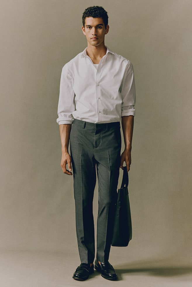 Облегающие брюки H&M, серый
Облегающие брюки H&M, серый