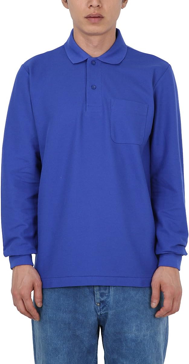 Мужская рубашка-поло Printstar 00169-VLP, пике из тетронового хлопка (TC), с длинным рукавом, с карманом, 5,8 унций, синий
Мужская рубашка-поло Printstar 00169-VLP, пике из тетронового хлопка (TC), с длинным рукавом, с карманом, 5,8 унций, синий