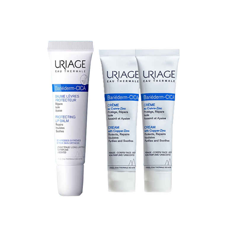 Крем-бальзам для губ уходовый набор успокаивающий, увлажняющий и восстанавливающий 15мл*3/15мл+15мл Uriage
Крем-бальзам для губ уходовый набор успокаивающий, увлажняющий и восстанавливающий 15мл*3/15мл+15мл Uriage