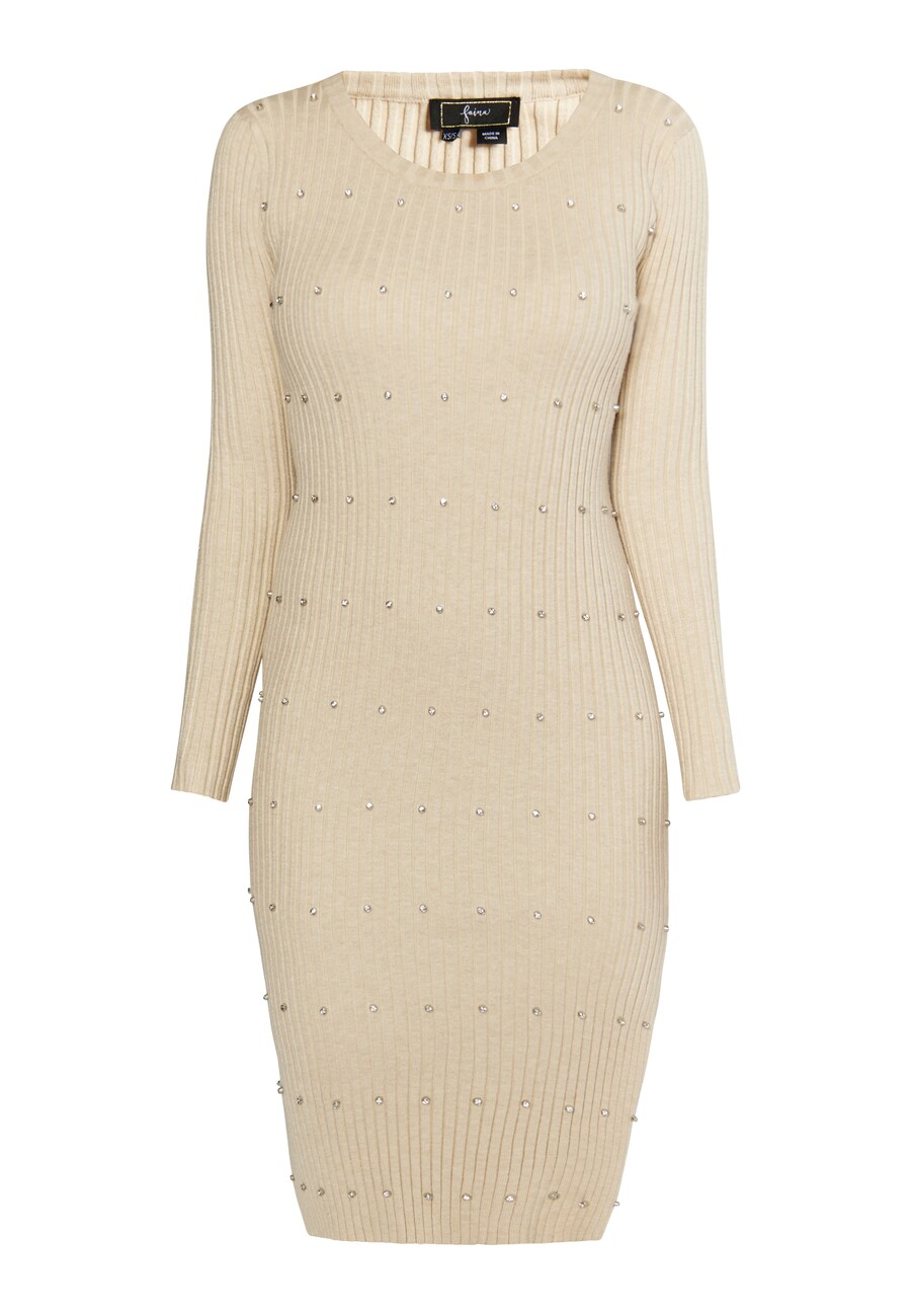 Вязаное платье faina, кремовый
Вязаное платье faina, кремовый