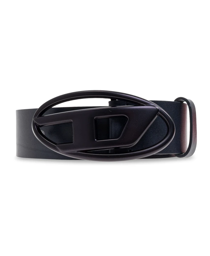 Кожаный ремень с овальной пряжкой с логотипом в виде буквы D. Diesel, синий
Кожаный ремень с овальной пряжкой с логотипом в виде буквы D. Diesel, синий