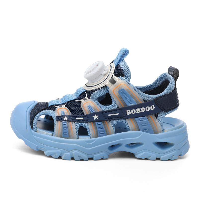 Сандалии детские, противоскользящие, износостойкие, с отскоком, дышащие BOBDOG, синий
Сандалии детские, противоскользящие, износостойкие, с отскоком, дышащие BOBDOG, синий