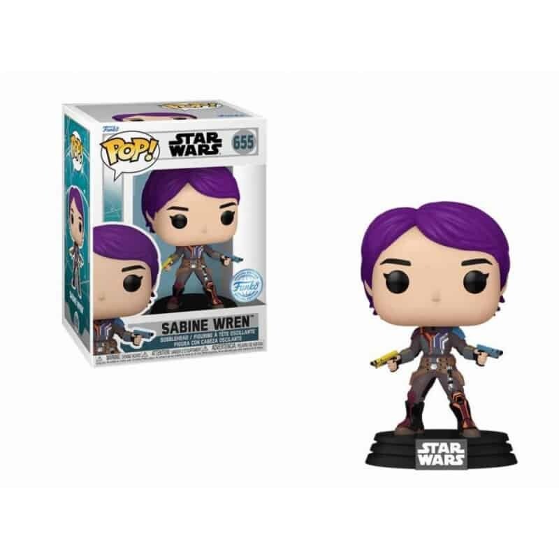 Funko POP Star Wars 655 Сабина Рен, специальное издание Funko POP!
Funko POP Star Wars 655 Сабина Рен, специальное издание Funko POP!
