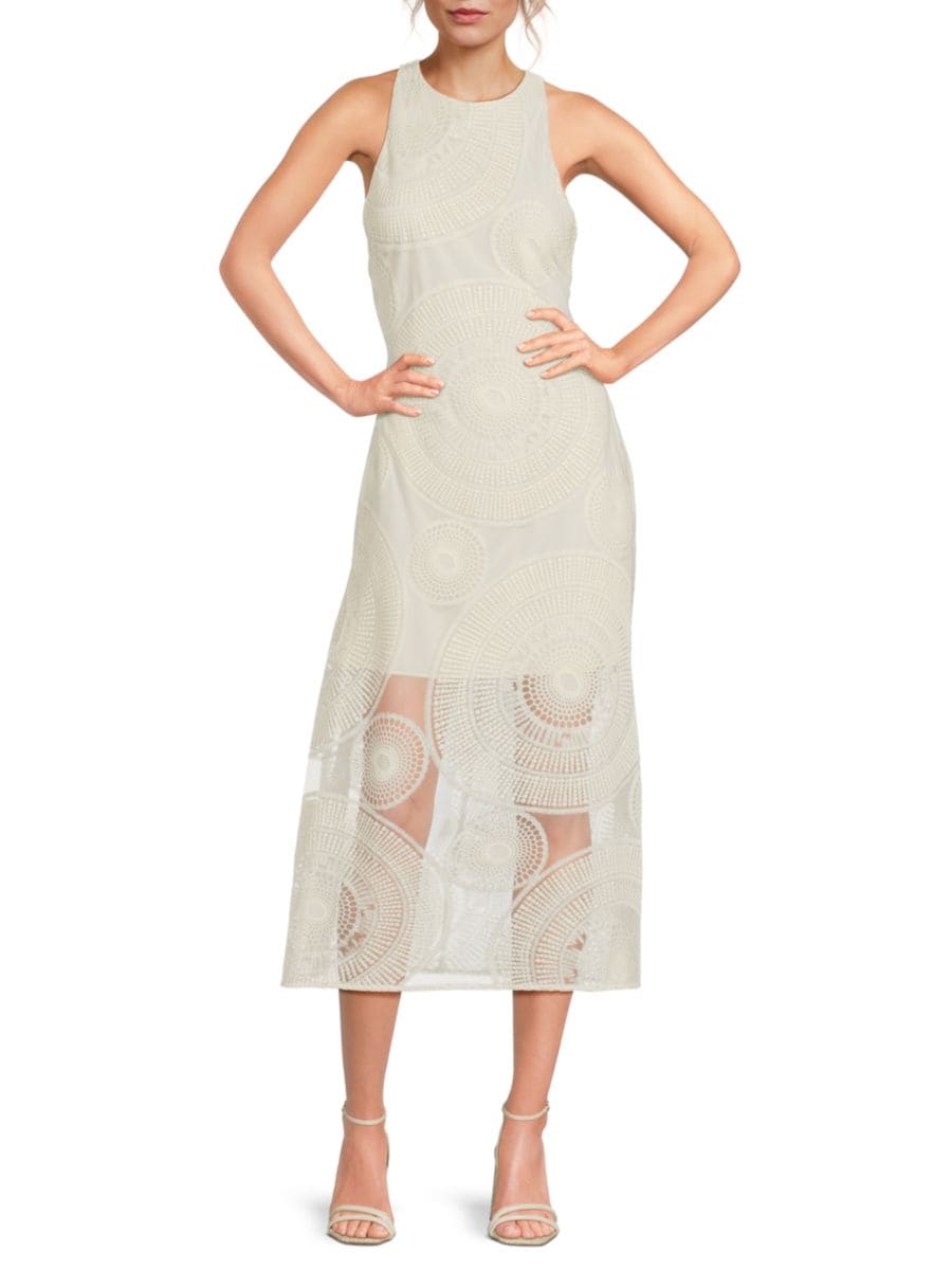 Платье-миди без рукавов с геометрическим узором Ольга Ramy Brook, цвет Rattan Circular
Платье-миди без рукавов с геометрическим узором Ольга Ramy Brook, цвет Rattan Circular