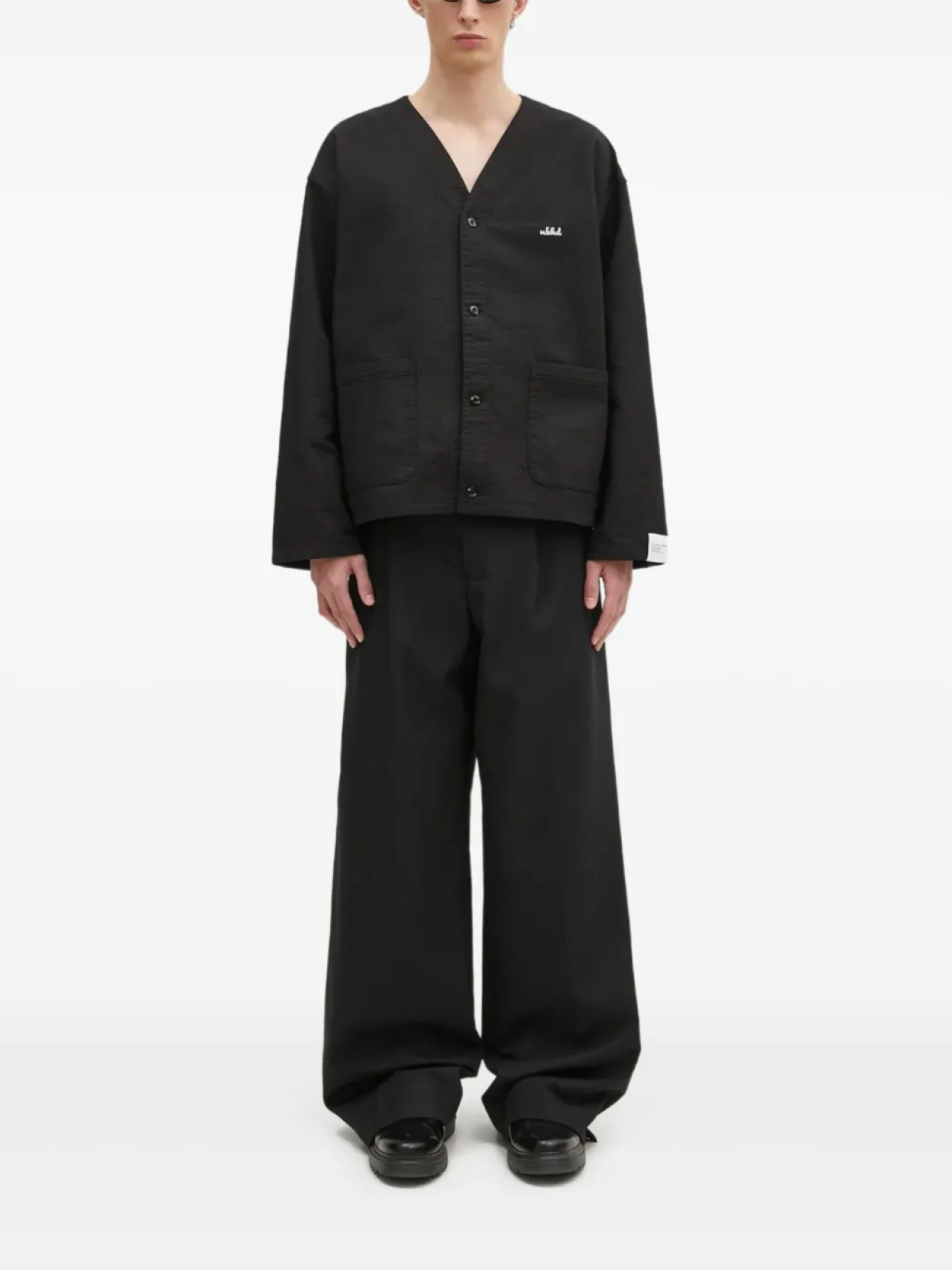 Рубашка из хлопка по соседству Neighborhood, черный
Рубашка из хлопка по соседству Neighborhood, черный