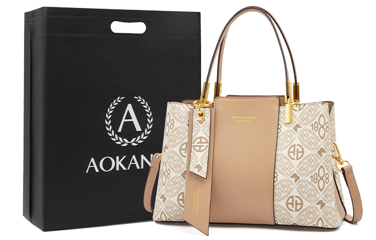 Сумка-шоппер из ПВХ, мамина сумка, кроссбоді, дамская сумочка, городская сумка среднего размера AOKANG абрикос/классический черный
Сумка-шоппер из ПВХ, мамина сумка, кроссбоді, дамская сумочка, городская сумка среднего размера AOKANG абрикос/классический черный