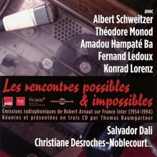 CD диск Monod / Schweitzer / Lorenz: Les Rencontres Possibles & Impossibles
CD диск Monod / Schweitzer / Lorenz: Les Rencontres Possibles & Impossibles