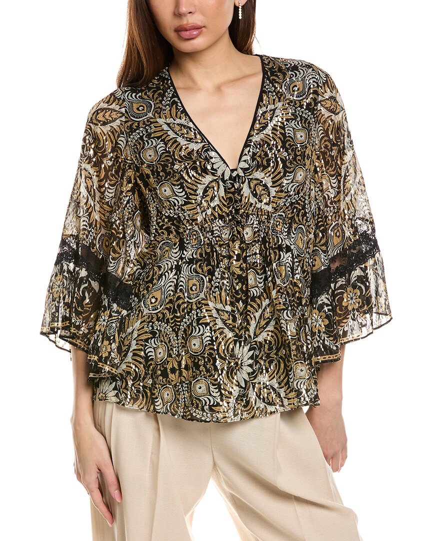 Блуза в крестьянском стиле Kobi Halperin Ele Print, черный
Блуза в крестьянском стиле Kobi Halperin Ele Print, черный