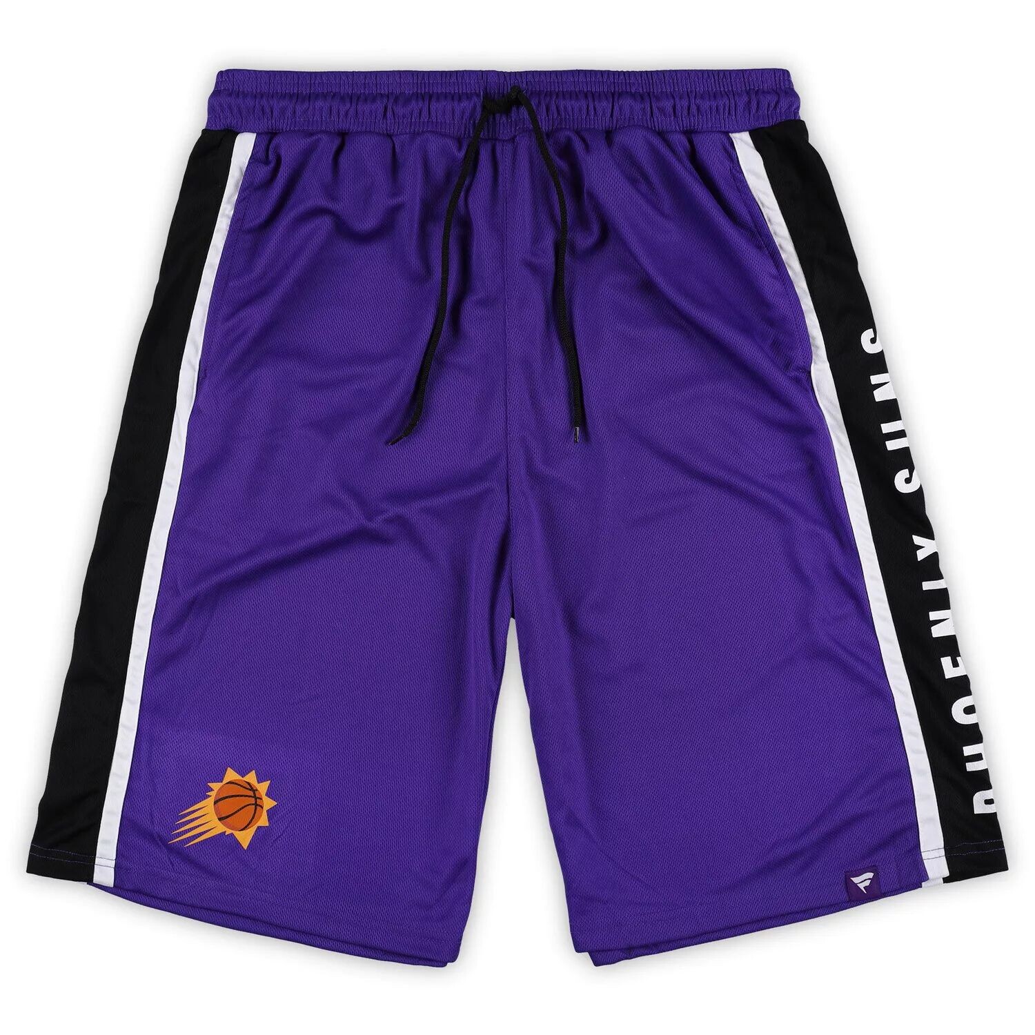Мужские фирменные фиолетовые шорты Phoenix Suns Big & Tall Referee Iconic в сетку Fanatics
Мужские фирменные фиолетовые шорты Phoenix Suns Big & Tall Referee Iconic в сетку Fanatics
