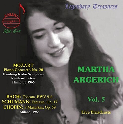 CD диск Bach, J.S. / Schumann / Ndr Sinfonieorchester: Martha Argerich Live Vol. 5
CD диск Bach, J.S. / Schumann / Ndr Sinfonieorchester: Martha Argerich Live Vol. 5