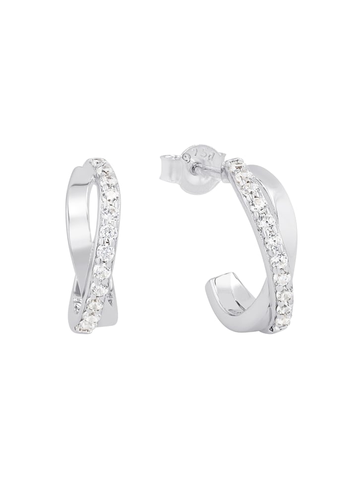 Amor Серьги-кольца из серебра 925 пробы с родиевым покрытием
Amor Серьги-кольца из серебра 925 пробы с родиевым покрытием