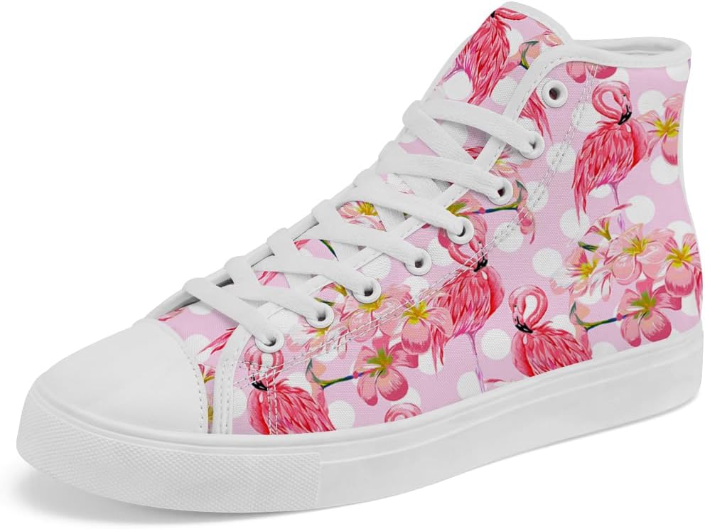Высокие кеды Flamingo для мужчин и женщин, тканевые кроссовки на шнуровке, повседневная обувь, подарок для мамы и папы Chebing, розовый
Высокие кеды Flamingo для мужчин и женщин, тканевые кроссовки на шнуровке, повседневная обувь, подарок для мамы и папы Chebing, розовый