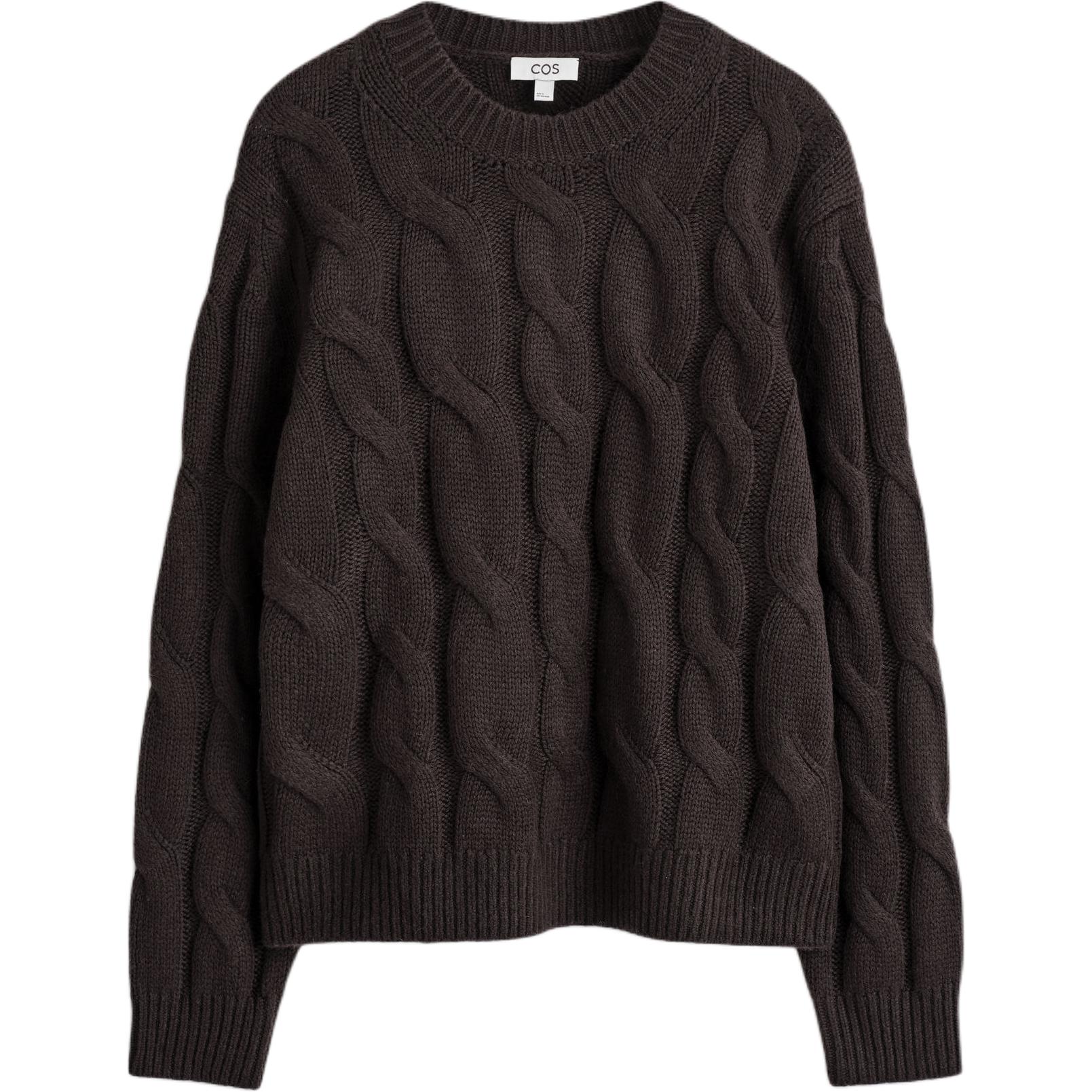 Свитер мужской COS, темно-коричневый
Свитер мужской COS, темно-коричневый