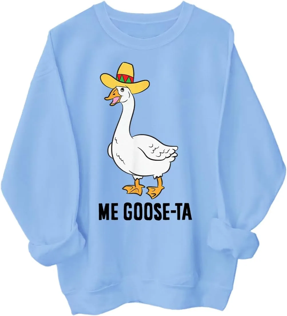 Толстовка Me Goose Ta с длинным рукавом и капюшоном, графический принт Me Gusta
Толстовка Me Goose Ta с длинным рукавом и капюшоном, графический принт Me Gusta