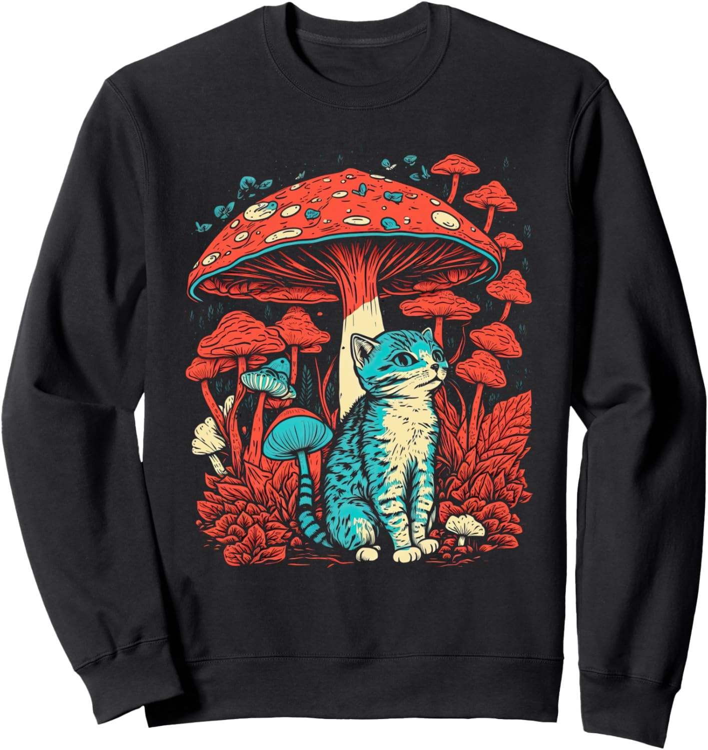 Толстовка с изображением кошки в стиле Cottage Coa, прячущейся под грибом Cottagecore Goblincore And Fairycore Stuff, черный
Толстовка с изображением кошки в стиле Cottage Coa, прячущейся под грибом Cottagecore Goblincore And Fairycore Stuff, черный