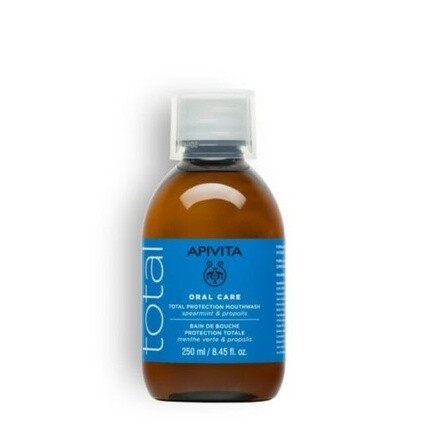 Ополаскиватель для рта Total Protection с мятой и прополисом 250 мл, Apivita
Ополаскиватель для рта Total Protection с мятой и прополисом 250 мл, Apivita
