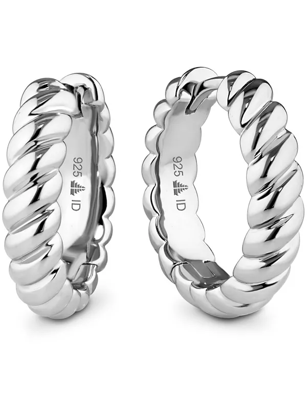 Серьги-Кольца из родированного серебра 925 пробы Devata, silver
Серьги-Кольца из родированного серебра 925 пробы Devata, silver