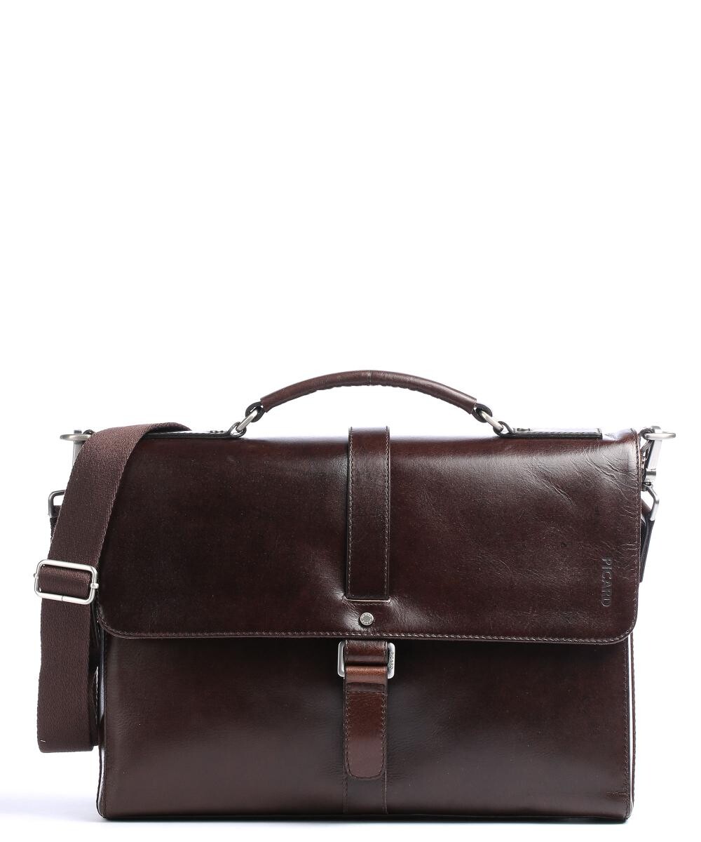 Портфель Business Buddy из зерненой яловой кожи Picard, коричневый
Портфель Business Buddy из зерненой яловой кожи Picard, коричневый