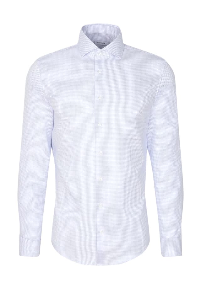 Рубашка делового покроя с длинным рукавом и воротником-стойкой Seidensticker, синий
Рубашка делового покроя с длинным рукавом и воротником-стойкой Seidensticker, синий