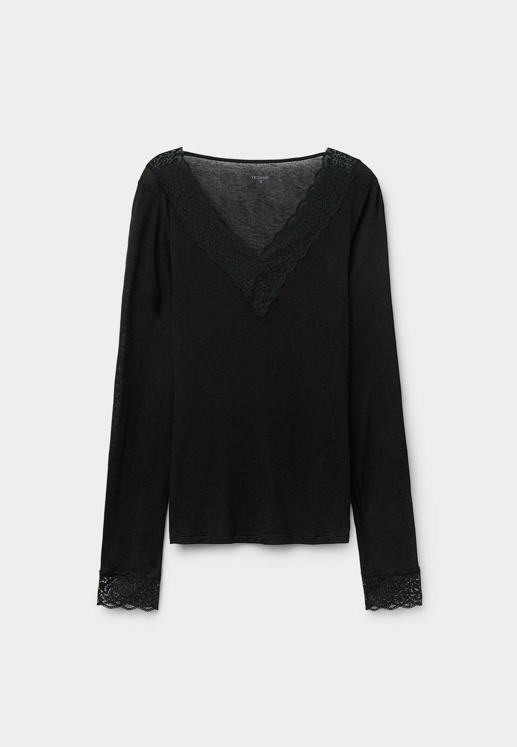 Топ с длинными рукавами Tezenis, черный
Топ с длинными рукавами Tezenis, черный