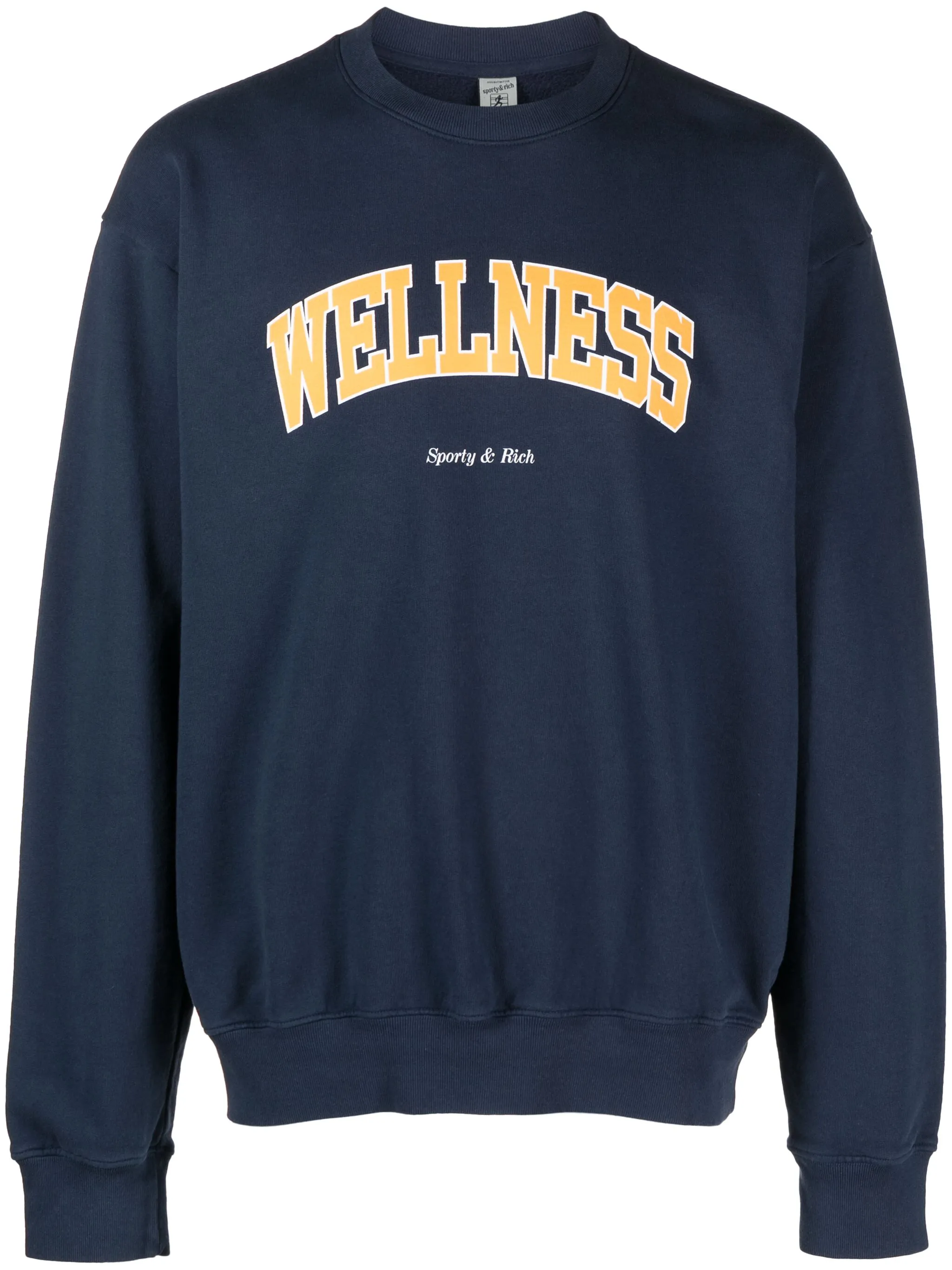 Толстовка с текстовым принтом Sporty & Rich, синий
Толстовка с текстовым принтом Sporty & Rich, синий