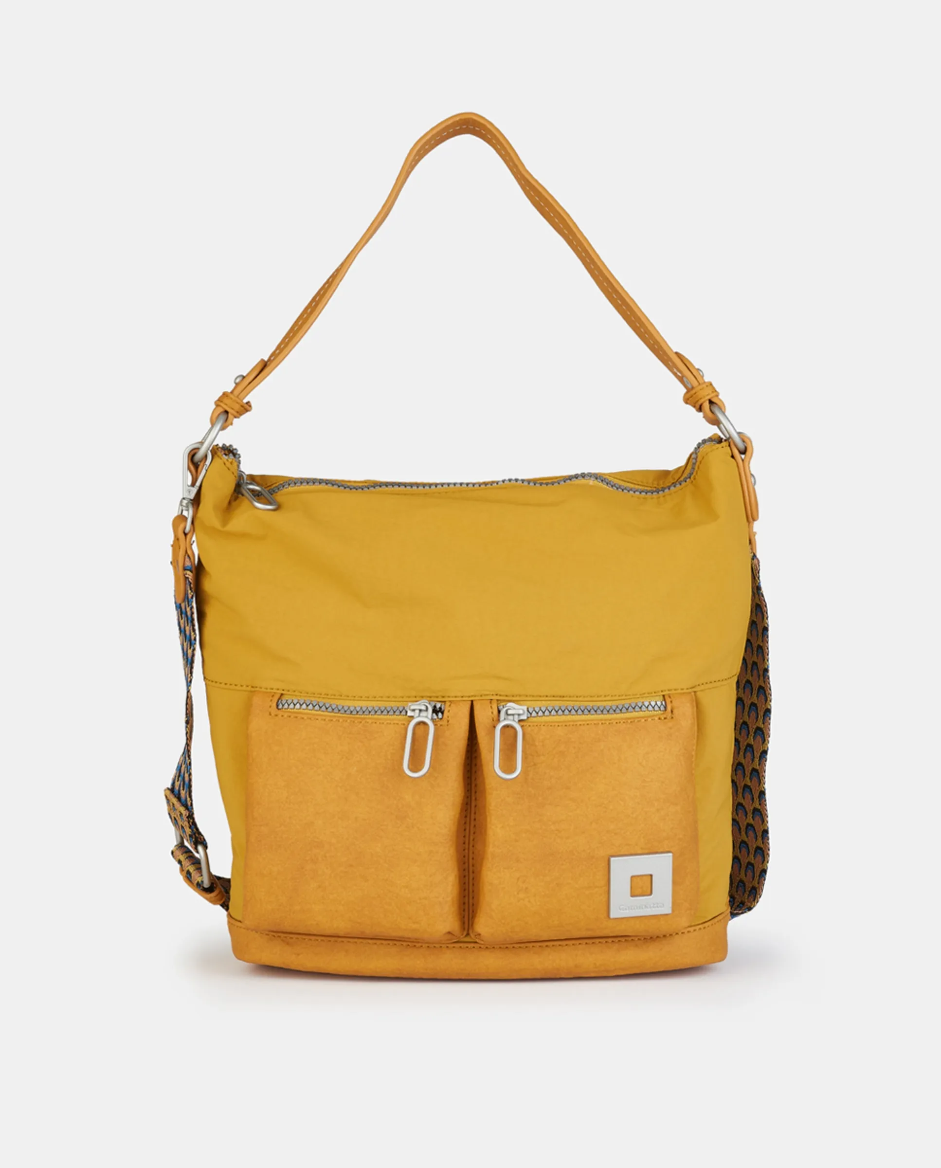 Сумка-хобо с застёжкой-молнией Caminatta, горчичный
Сумка-хобо с застёжкой-молнией Caminatta, горчичный