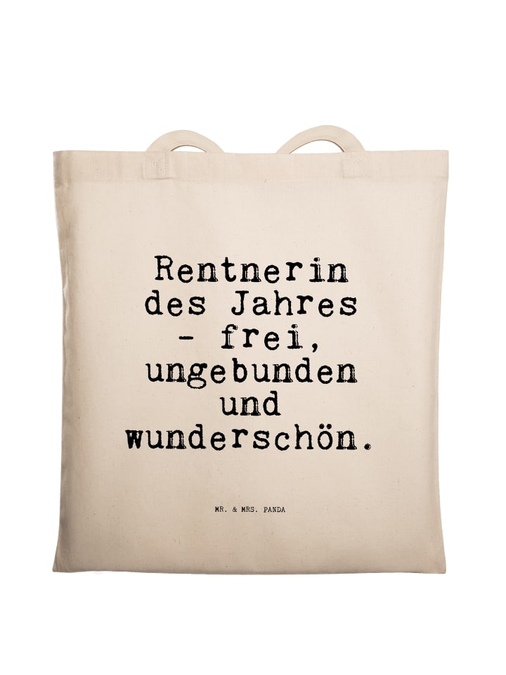 Mr. & Mrs. Panda Сумка-шоппер "Пенсионер года" -... с надписью кремового цвета
Mr. & Mrs. Panda Сумка-шоппер "Пенсионер года" -... с надписью кремового цвета